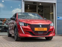 Red Used 2022 Peugeot e-208 Premium Hatchback | £12,906 (Fair price)