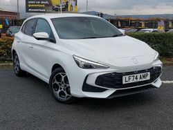 White Used 2025 MG MG3 Trophy Hatchback | £16,498