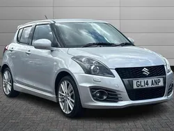 Silky silver Used 2014 Suzuki Swift Sport Hatchback | £7,895 (A bit pricey)
