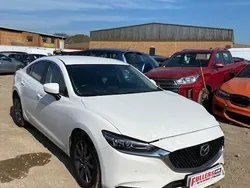 White Used 2019 Mazda 6 Sedan | £2,750