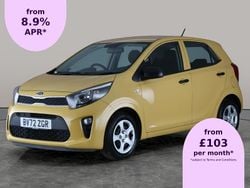 Yellow Used 2022 Kia Picanto 4 Hatchback | £8,758 (Good price)
