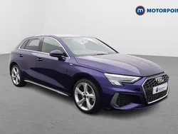 Blue Used 2024 Audi A3 e-tron S-Line Hatchback | £25,799 (Fair price)