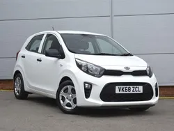 White Used 2018 Kia Picanto Hatchback | £7,995 (Fair price)