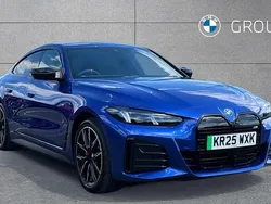 Blue Used 2025 BMW i4 Shadowline Sedan | £49,593 (Fair price)