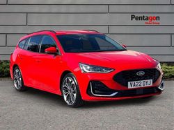 Red Used 2022 Ford Focus ST-Line Estate | £17,399 (A bit pricey)