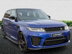 Blue Used 2021 Land Rover Range Rover Sport SVR SUV | £43,750 (Super price)