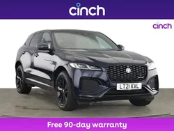 Blue Used 2021 Jaguar F-Pace R-Dynamic SUV | £26,299 (Good price)