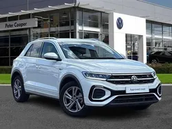 White Used 2022 VW T-Roc R-line SUV | £26,212 (Fair price)