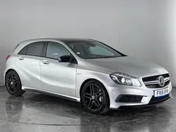 Silver Used 2015 Mercedes A45 AMG AMG Hatchback | £16,700 (Super price)