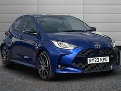 Blue Used 2023 Toyota Yaris Hybrid Sport Hatchback | £19,799 (Fair price)