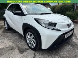 White Used 2022 Toyota Aygo PURE Hatchback | £10,999 (Fair price)