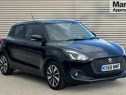Black Used 2018 Suzuki Swift SZ5 Hatchback | £9,390 (Fair price)