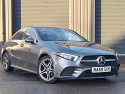 Grey Used 2019 Mercedes A200 AMG line Sedan | £17,998 (Fair price)