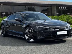 Black Used 2024 Audi RS e-tron GT Comfort Sedan | £74,490 (A bit pricey)