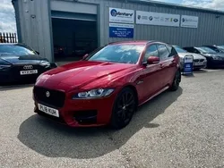 Red Used 2018 Jaguar XF Sportbrake R-Sport Estate | £15,350 (Fair price)