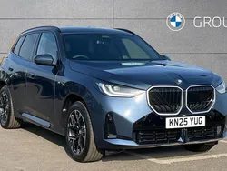 Arctic race blue Used 2025 BMW X3 M Sport SUV | £47,993 (A bit pricey)