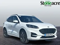 White Used 2020 Ford Kuga ST-Line SUV | £17,400 (Fair price)