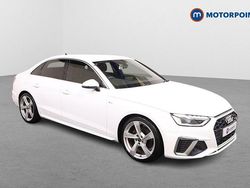 White Used 2023 Audi A4 S-Line Sedan | £24,199 (Good price)