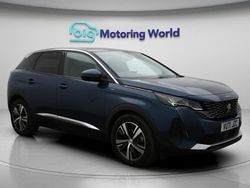 Blue Used 2021 Peugeot 3008 Allure SUV | £15,200 (Fair price)
