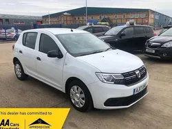 White Used 2017 Dacia Sandero Ambiance Hatchback | £2,957 (Good price)