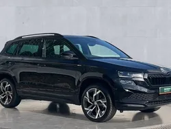 Black Used 2024 Skoda Karoq SportLine SUV | £31,000 (Fair price)