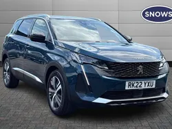 Blue Used 2022 Peugeot 5008 Allure Premium MPV | £21,783