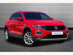 Flash red Used 2020 VW T-Roc SEL SUV | £20,116 (Fair price)