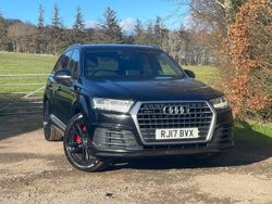 Black Used 2017 Audi Q7 S-Line SUV | £18,498 (Good price)