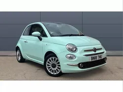 Green Used 2018 Fiat 500 Lounge Hatchback | £7,339 (Fair price)