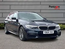 Black Used 2018 BMW 520 M Sport Estate | £15,495 (Fair price)