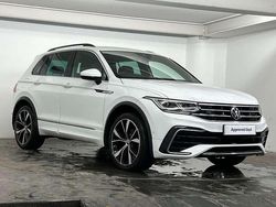 White Used 2022 VW Tiguan R-line SUV | £24,995 (Fair price)