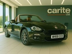 Black Used 2018 Fiat 124 Lusso Cabriolet | £12,695 (Fair price)