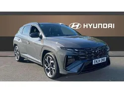 Grey Used 2024 Hyundai Tucson N Line SUV | £26,924 (Fair price)