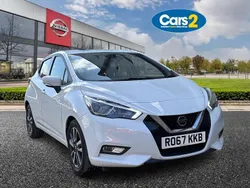 White Used 2017 Nissan Micra Acenta Hatchback | £8,490 (Expensive)