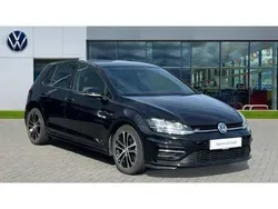 Deep black pearlescent Used 2019 VW Golf VII R-line Hatchback | £17,041 (Expensive)