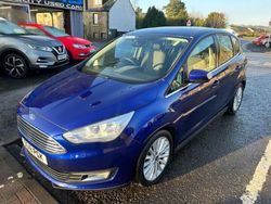 Blue Used 2018 Ford C-MAX Titanium MPV | £7,495 (Fair price)