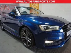 Blue Used 2015 Audi A3 Cabriolet S-Line Cabriolet | £9,990 (Fair price)