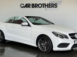 White Used 2016 Mercedes E200 AMG line Cabriolet | £13,995 (Fair price)