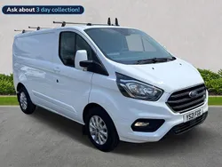 White Used 2021 Ford Transit Custom Limited Van | £14,400 (Super price)