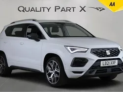 White Used 2021 Seat Ateca FR Sport SUV | £17,215 (Fair price)