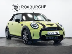 Yellow Used 2022 Mini Cooper S Cabriolet Exclusive Cabriolet | £21,995 (Fair price)