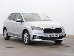 Brilliant silver metallic New 2024 Skoda Fabia SE L Hatchback | £19,495 (Fair price)