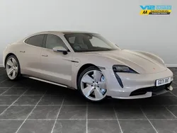 Beige Used 2021 Porsche Taycan Sedan | £49,995 (Super price)
