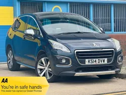 Blue Used 2014 Peugeot 3008 Allure Hatchback | £3,499 (Fair price)