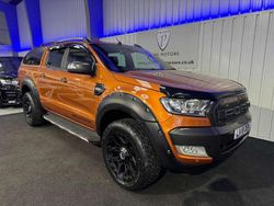 Orange Used 2018 Ford Ranger Wildtrack Pickup | £18,324 (Fair price)