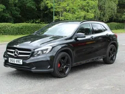 Black Used 2015 Mercedes GLA200 AMG line SUV | £7,850 (Fair price)