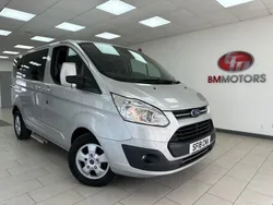 Silver Used 2018 Ford Tourneo Custom Titanium | £16,495 (Fair price)