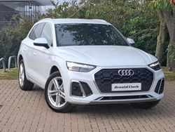 White Used 2021 Audi Q5 S-Line SUV | £28,998 (Fair price)