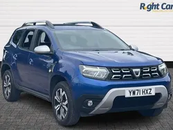Blue Used 2021 Dacia Duster Prestige SUV | £12,999 (Fair price)