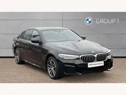 Black Used 2021 BMW 530e M Sport Sedan | £24,150 (Good price)